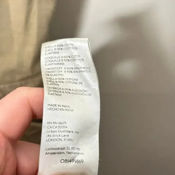 FREE PEOPLE Soledad Maxi Dress Khaki Tan Beige Sz M {3Z26} - Picture 10 of 10